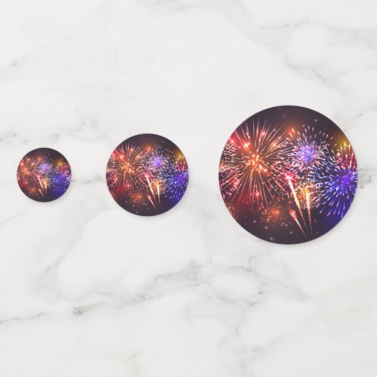 4 juillet Table Confetti (Devant)