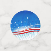 4 juillet Table Confetti (Petit recto)