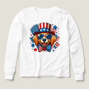 4 juillet USA chien patriotique Jour de l'Indépend