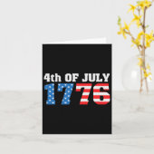 4 juli 1776 kaart (Gele Bloem)