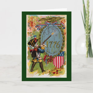 4 juli 1776 Minuteman Kaart