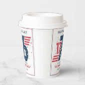 4 juli 1776 Onafhankelijkheidsdag Papieren Bekers (Rechts)