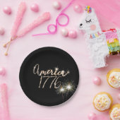 4 juli 1776 papieren bordje (Feest)