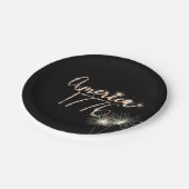 4 juli 1776 papieren bordje (Gekanteld)