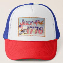 4 juli 1776 Trucker Hoed
