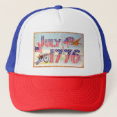 4 juli 1776 trucker pet (Voorkant)