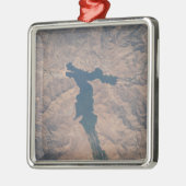 4 juli 2019 - Isabella-meer in Californië. Metalen Ornament (Links)