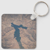 4 juli 2019 - Isabella-meer in Californië. Sleutelhanger (Achterkant)