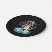 4 juli 2021 Penguin Papieren Bordje (Gekanteld)