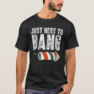 4 juli 2022 Hier Alleen Om Te Knallen T-shirt
