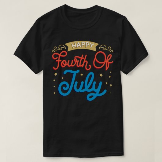4 juli 5 t-shirt (Design voorkant)