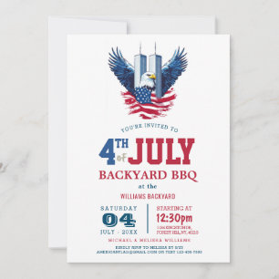 4 juli Achtertuin BBQ I Two Towers Theme Kaart