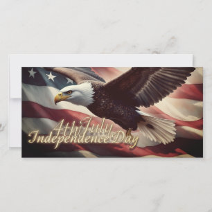 4 juli Adelaar met Amerikaanse vlag