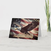 4 juli Adelaar met Amerikaanse vlag