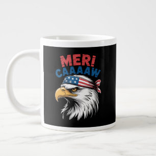 4 juli adelaar vrijheid patriottisch extra grote beker