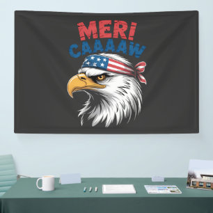 4 juli Adelaar Vrijheid Patriottisch Spandoek