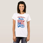 4 juli Alle amerikaanse familie patriottische matc T-shirt (Voorkant volledig)