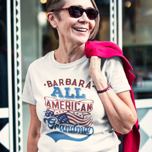 4 juli Alle amerikaanse grootmapatriottische famil T-shirt