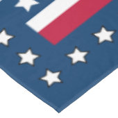 4 juli Alle Amerikaanse picknick Tafelkleed (Gekanteld)