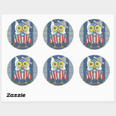 4 JULI AMERICAN HOOT OWL STICKERS RAND *Datablad (Vel)