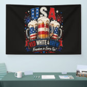 4 juli amerika 250ste spandoek (Beurs)