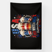 4 juli amerika 250ste spandoek (Verticaal)