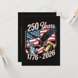 4 juli Amerika Amerikaanse patriottische adelaar Kaart