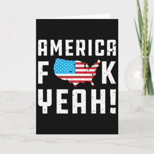 4 juli Amerika Ja Leuk Cadeau Kaart