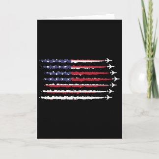 4 juli Amerika Vlag Jets Patriottische Mannen Wo Kaart