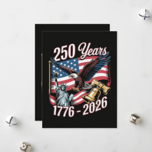 4 juli Amerika VS Patriottische Adelaar Feestdagenkaart