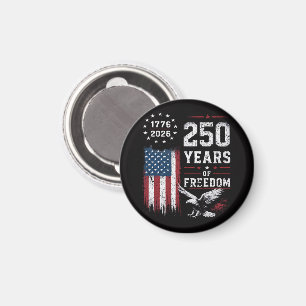 4 juli Amerika VS Vlag Patriottisch Magneet