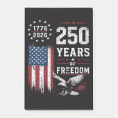 4 juli Amerika VS Vlag Patriottisch Post-it® Notes (Voorkant)