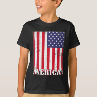 4 juli Amerikaans vlagpatriotticum T-shirt
