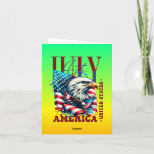 4 juli Amerikaanse Adelaar Sublimatie-61904