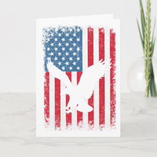 4 juli Amerikaanse Adelaar Vlag VS Onafhankelijkhe Kaart