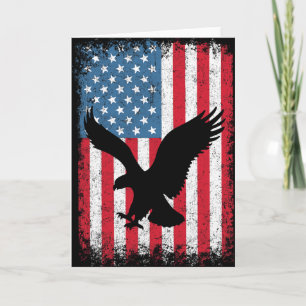 4 juli Amerikaanse Adelaar Vlag VS Onafhankelijkhe Kaart