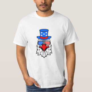 4 juli Amerikaanse adelaarsvlag - Onafhankelijkhei T-shirt