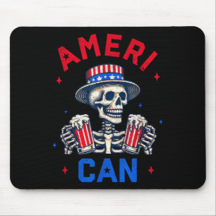 4 juli Amerikaanse bier Drink partij Onafhankelijk Muismat