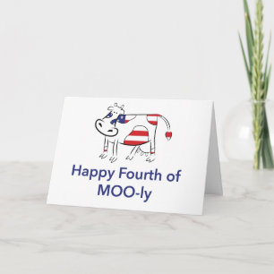 4 juli - Amerikaanse Koe Kaart