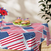 4 juli Amerikaanse Onafhankelijkheidsdag picknick Tafelkleed