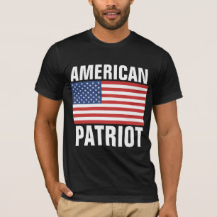 4 JULI AMERIKAANSE PATRIOT T-SHIRTS
