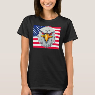4 juli Amerikaanse Pride Amerikaanse adelaar symbo T-shirt