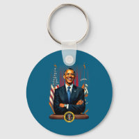 4 juli Amerikaanse vlag 44e president Barack Obama