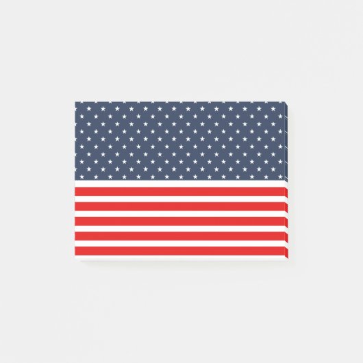 4 juli amerikaanse vlag post-it® notes (Voorkant)