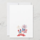 4 juli Backyard BBQ Kaart (Achterkant)