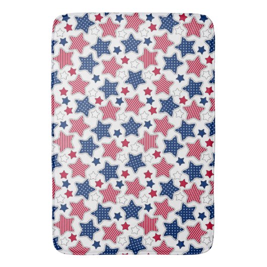 4 juli Bath Mat (Voorkant Verticaal)