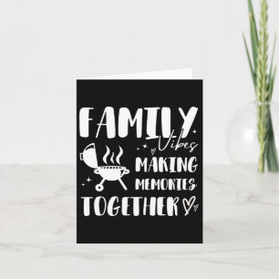 4 juli BBQ familie matching reünie het maken van h Kaart
