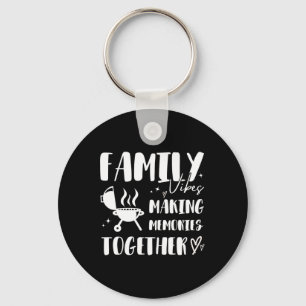 4 juli BBQ Familie Matching Reünie Maken Mem Sleutelhanger