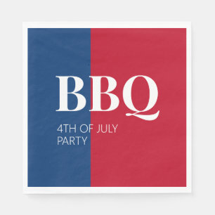 4 juli BBQ-feest Servet