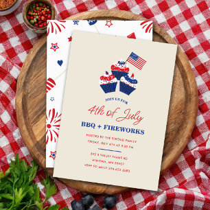 4 Juli BBQ & Vuurwerkviering Kaart